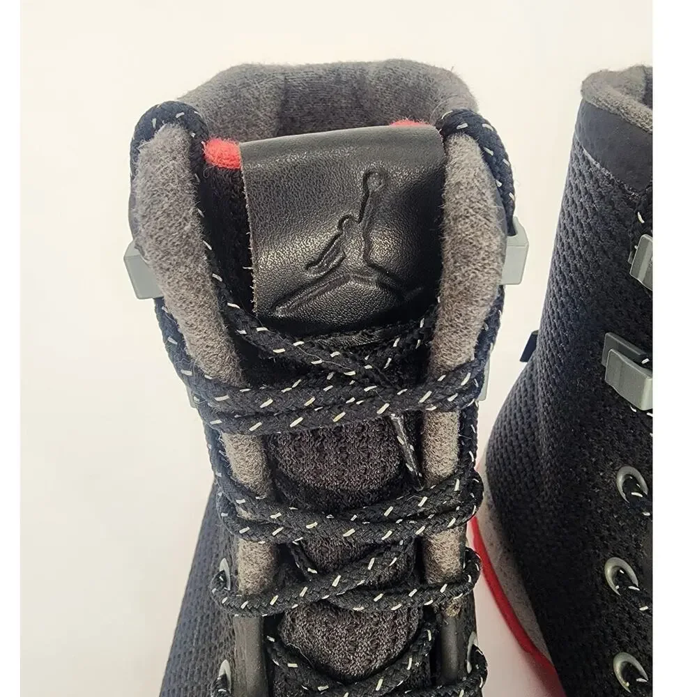 Air Jordan Waterproof Future Boot Black/Grey/Red Men’s Size 8.5
